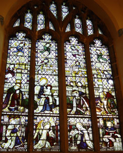 Stained Glass Window in St Mary's