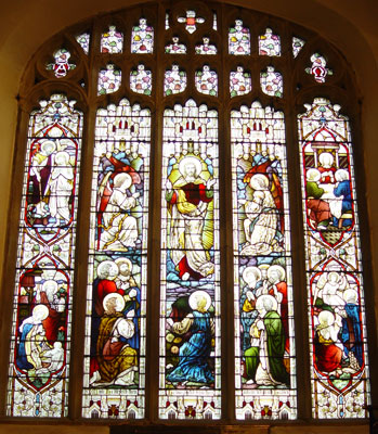 Stained Glass Window in St Mary's Church